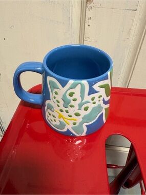 Starbucks Summer 2021 Blue Iris 12 ounce ceramic mug
